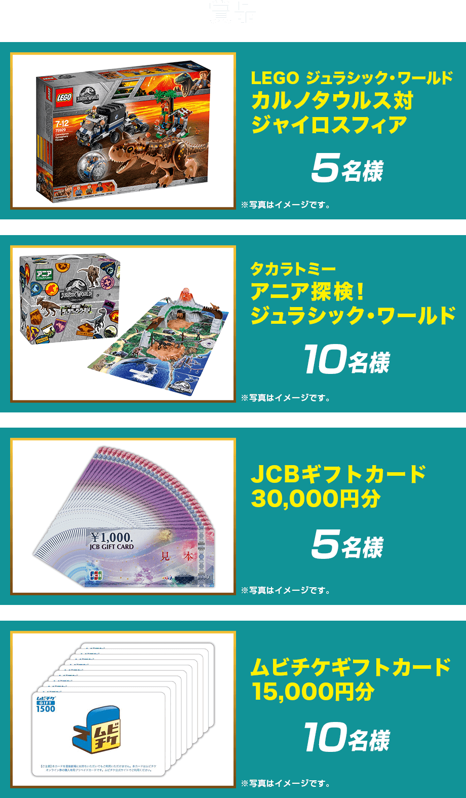 プレゼント内容